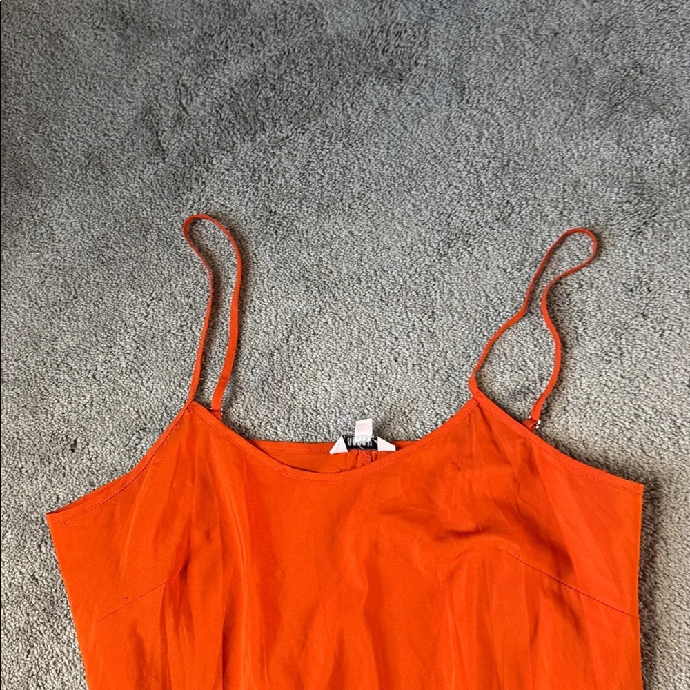 Nanette Lepore Orange Mini Dress SIZE 12 - Picture 2 of 6